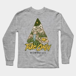 Take only Memories Camping Long Sleeve T-Shirt